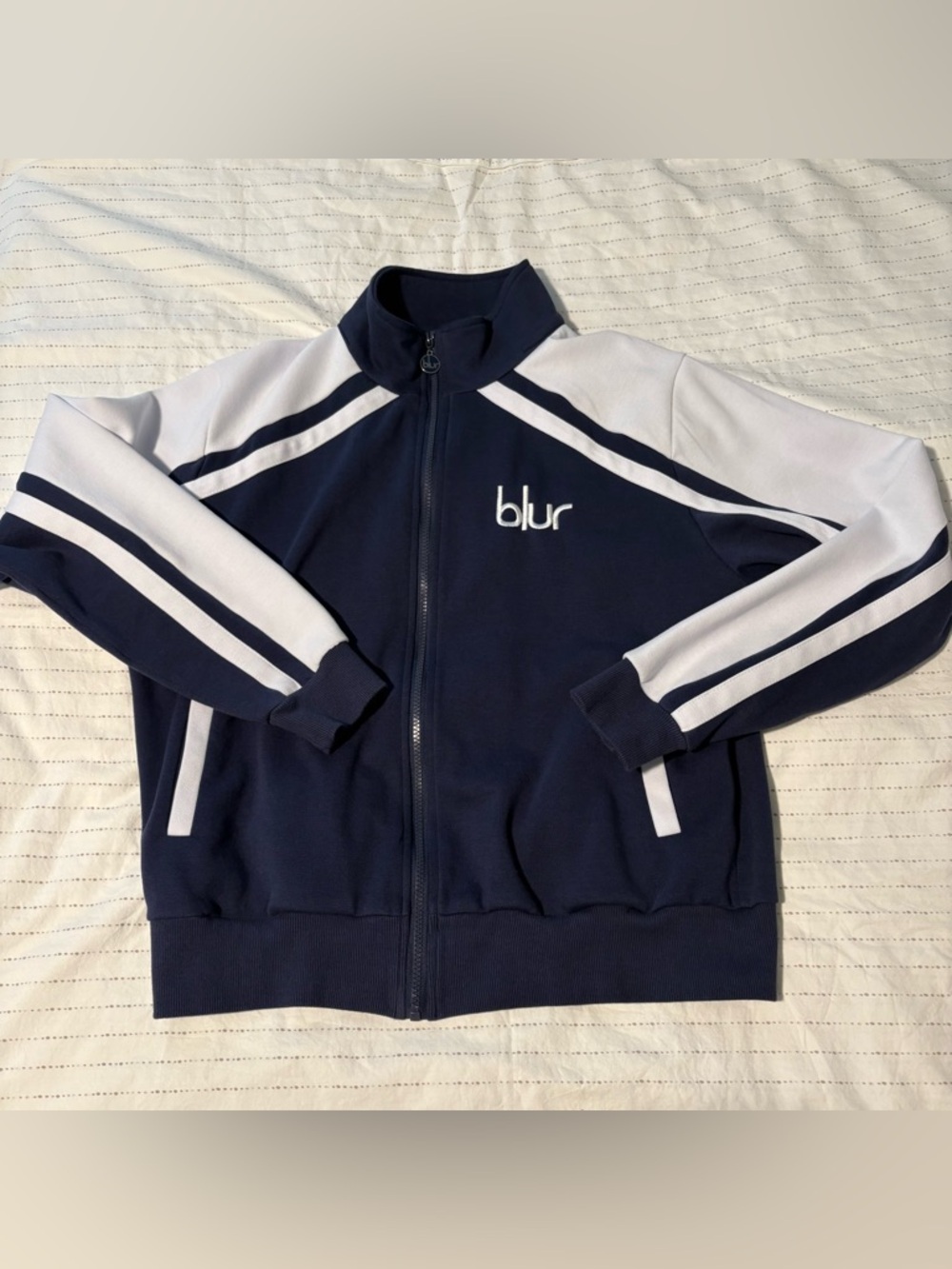 Blur Track Jacket Navy / White Official BNWT! Size M Damon Albarn Sold Out.